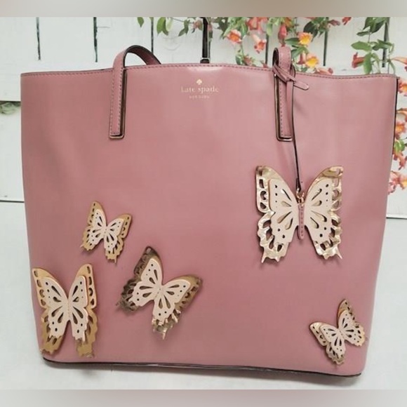 kate spade Handbags - Kate Spade Authentic 3D butterfly exclusive tote purse RARE